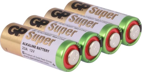GP Alkaline MN21 batterier - 4 stk