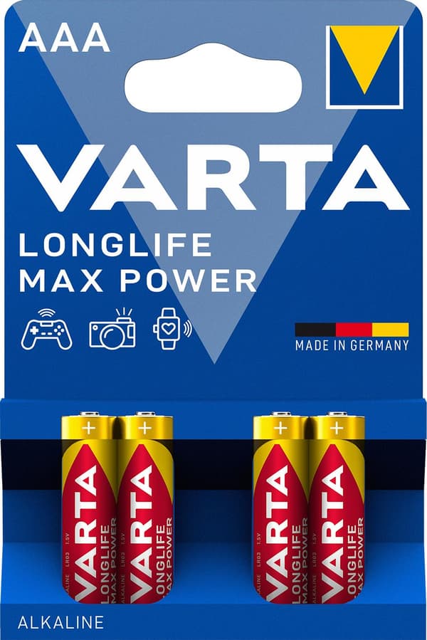 Varta AAA Maxtech batterier