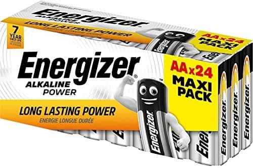 Energizer Alkaline Power AA batteri (Mignon/LR6 24 opbevaringsboks)