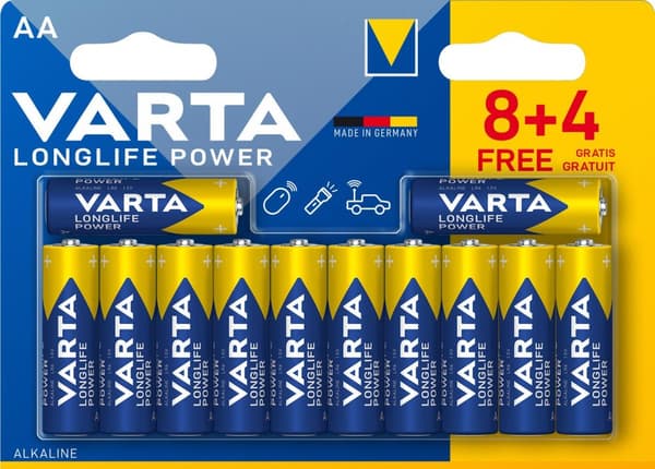 Varta High Energy AA Engangsbatteri Alkaline 1,5 V