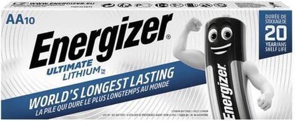 Energizer Ultimate Lithium-engangsbatteri AA