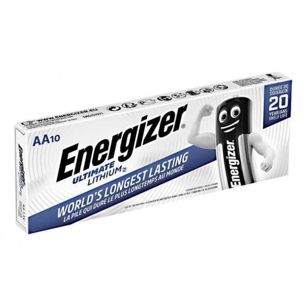 Energizer Ultimate Lithium-engangsbatteri AA