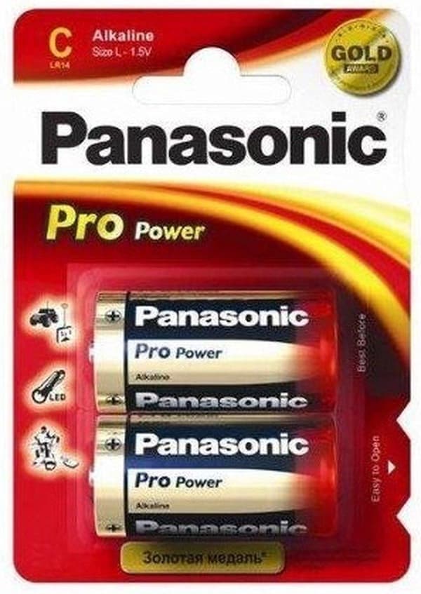 Panasonic C Pro Power Batterier - 2 stk