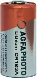 Miniatyrbillede 1 af 3: AgfaPhoto CR123A Engangsbatteri Lithium