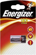 Miniatyrbillede 6 af 8: Energizer photo lithium cr123a batteri - 1 stk