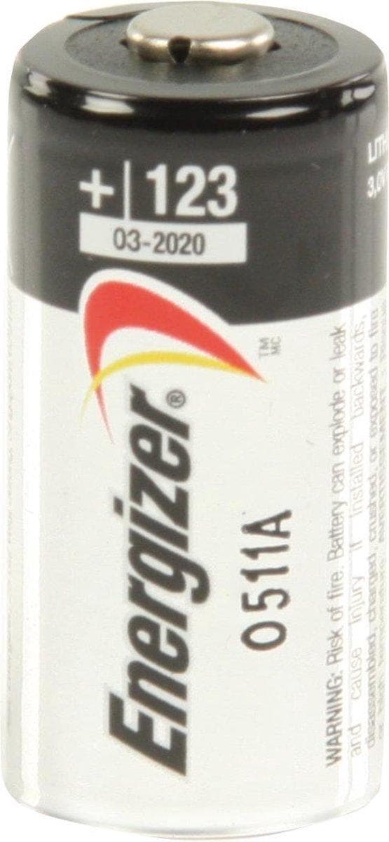 Energizer photo lithium cr123a batteri - 1 stk