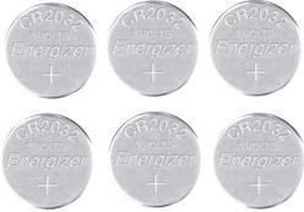 CR2032 Knapcelle Lithium 3 V 240 mAh Energizer CR2032 6 stk.