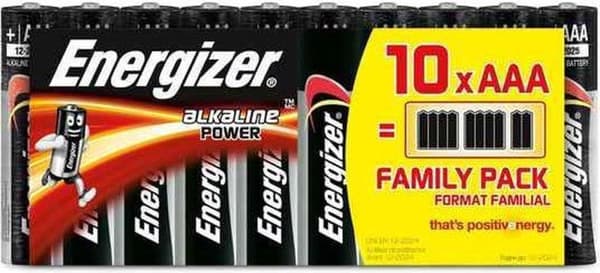 Energizer - Alkaline batteri Power AAA / LR3 - 16 stk