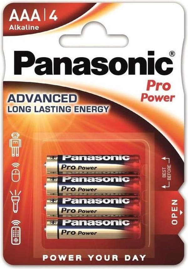 Panasonic AAA Pro Power-batterier