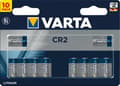 Miniatyrbillede 1 af 2: Varta Electronics CR2 CR2 Fotobatteri Lithium 880 mAh 3 V 10 stk.