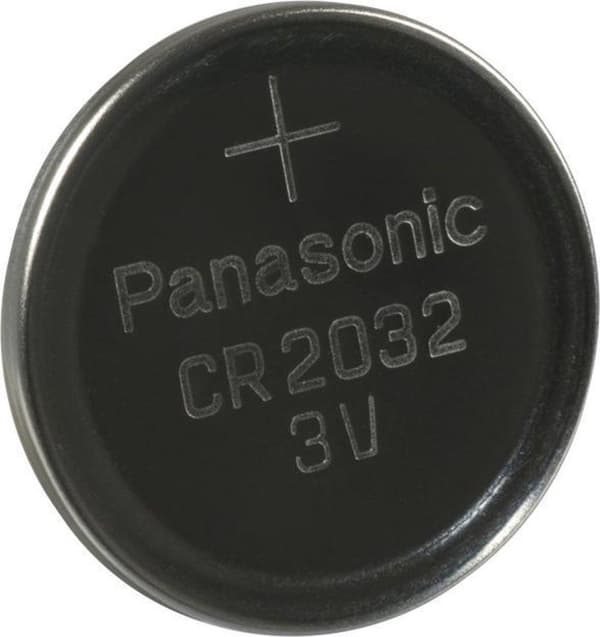 Panasonic CR2032 - DL2032 225mAh 3V lithium knapcelle batteri - 1 stk.