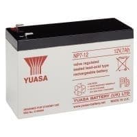 Blysyrebatteri (Yuasa) - Yuasa: NP7-12 (Faston 187 - 4,8 mm)