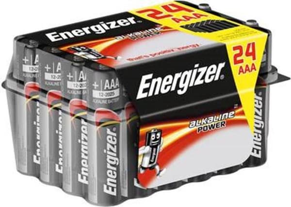Energizer Industrial AAA, LR03 alkaliska batterier