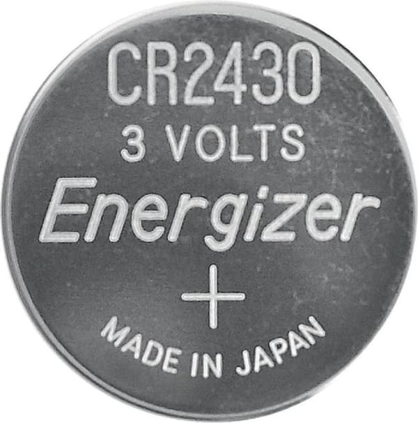 Lithium-knapcellebatteri CR2430 3 V 2-blister