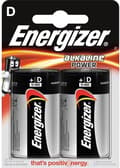 Miniatyrbillede 1 af 3: Alkaline batteri D 1,5 V Power 2-blister