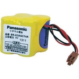 Panasonicin erikoisakkupistoke litium BR2/3AGCT4A 6 V 2400 mAh 1 kpl (BR2/3AGCT4A)