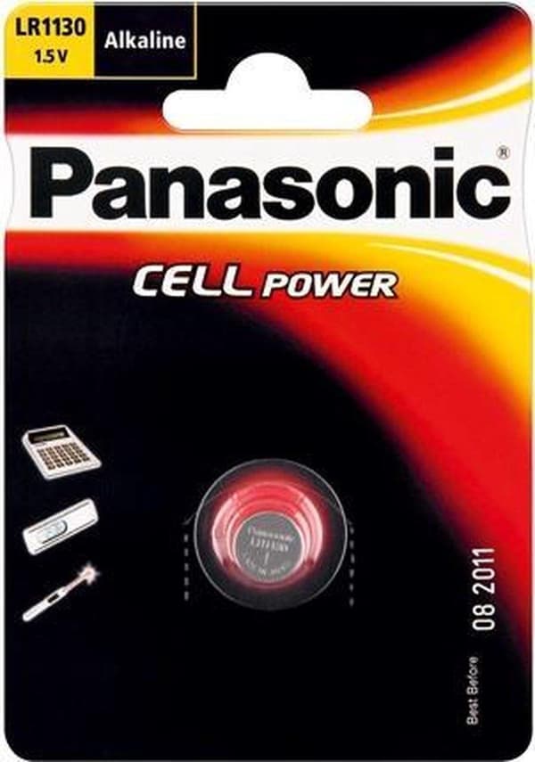 Varta LR54/AG10/LR1130 Panasonic 1-BL Engangsbatteri Alkaline 1,5 V
