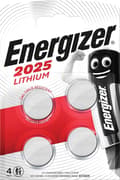 Miniatyrbillede 2 af 4: Energizer Battery Button Cell Lithium 3v Cr2025 4 stk