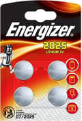 Miniatyrbillede 1 af 4: Energizer Battery Button Cell Lithium 3v Cr2025 4 stk