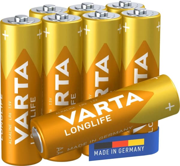 Varta Longlife AA engangsbatteri Zink-Mangandioxid (Zn/MnO2) (04106 101 418)