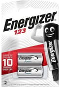 Miniatyrbillede 6 af 8: Energizer Rod Batteri E2 Foto 123 Lithium 3v 2 Stk