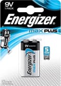 Miniatyrbillede 1 af 6: Alkalisk batteri 9 V 1-blister