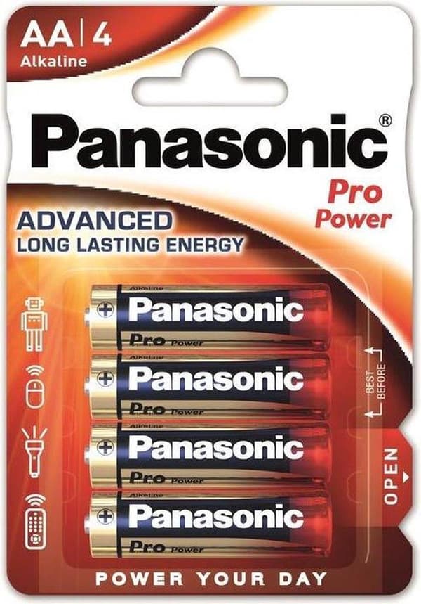 Panasonic AA Pro Power batterier