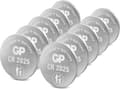 Miniatyrbillede 6 af 10: CR2025 Knapcelle Lithium 3 V GP batterier GPCR2025-2CPU10 10 stk.