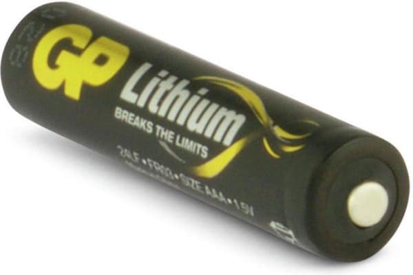 GP Batterier Lithium Primary AAA - 4 Engangsbatteri Alkaline