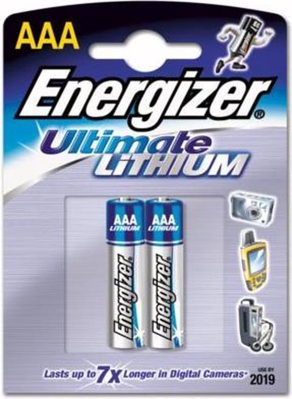 ENERGIZER Ultimate Lithium Micro AAA LR 03 1,5V