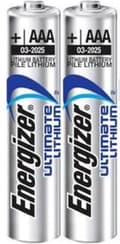 Miniatyrbillede 7 af 8: ENERGIZER Ultimate Lithium Micro AAA LR 03 1,5V