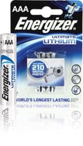 Miniatyrbillede 1 af 8: ENERGIZER Ultimate Lithium Micro AAA LR 03 1,5V