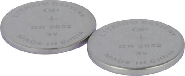 GP Lithium CR2430 knapcellebatterier - 2 stk