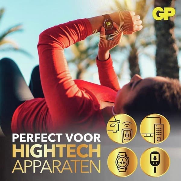 GP Lithium CR2430 knapcellebatterier - 2 stk