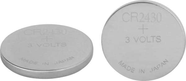 GP Lithium CR2430 knapcellebatterier - 2 stk
