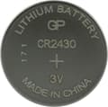Miniatyrbillede 2 af 9: GP Lithium CR2430 knapcellebatterier - 2 stk