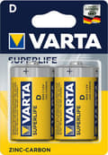 Miniatyrbillede 1 af 2: Varta D Mono Superlife batteri - 2 stk