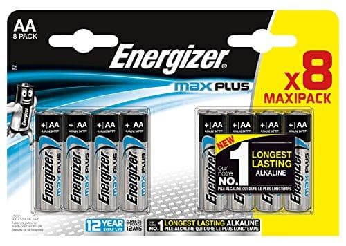Max Plus Mignon AA batteri alkalisk mangan 1,5 V 8 stk. (E303322300)