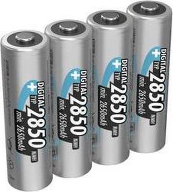 Ansmann AA 2850 mAh genopladelige batterier