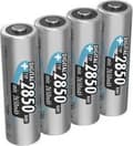Miniatyrbillede 6 af 6: Ansmann AA 2850 mAh genopladelige batterier