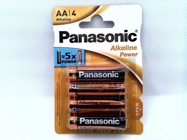 Panasonic AA Alkaline Power Batterier