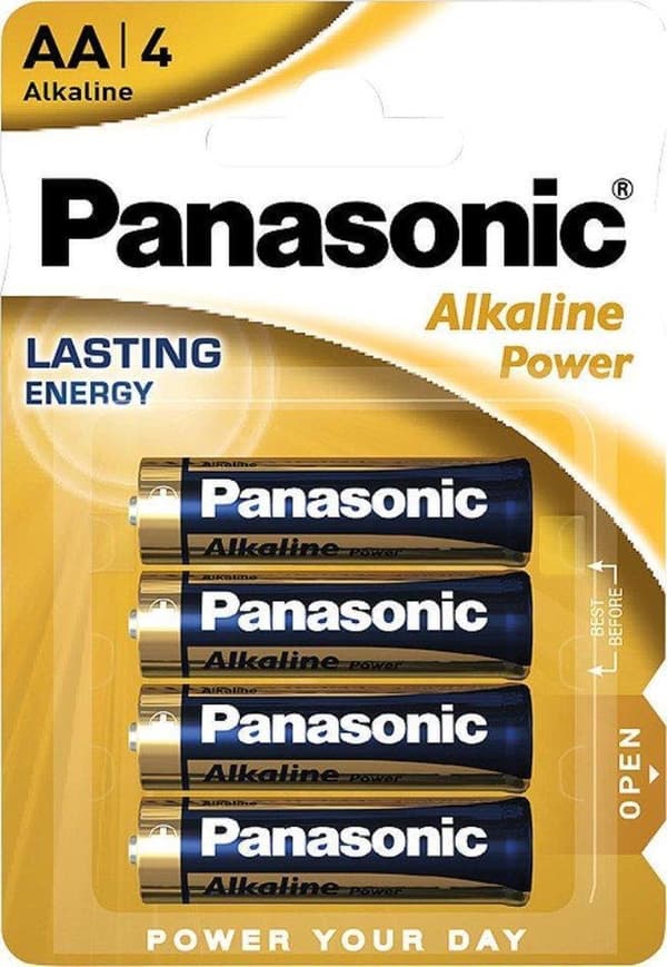 Panasonic AA Alkaline Power Batterier