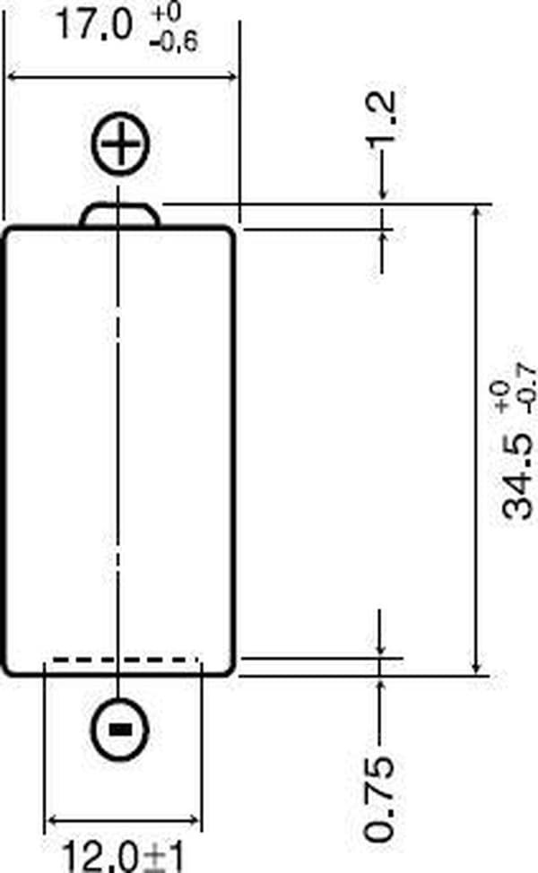Ansmann - CR123A litiumvalokuvaakku - 1375 mAh - 3V - 2 kpl