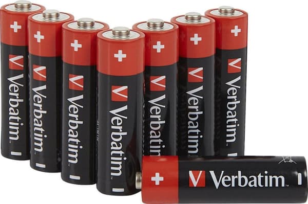 Verbatim Alkaline batteri AA 8x(#49503)