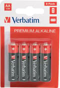 Miniatyrbillede 4 af 5: Verbatim Alkaline batteri AA 8x(#49503)