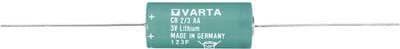 Varta højkapacitets lithium primær specialcelle CR 2/3 AA CD 3 V 1350 mAh CR 2/3 AA CD (Ø x H) 14,7
