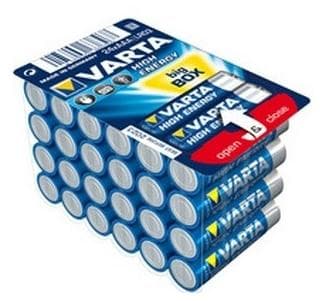 Varta AAA Batterier High Energy - 24 stk