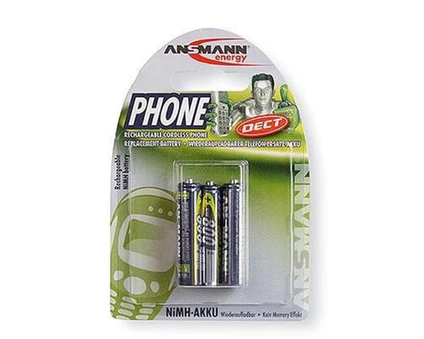 Ansmann AAA batterier