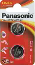 Pikkukuva 1 / 4: 1x2 Panasonic CR 2032 Lithium Power - 2 kpl