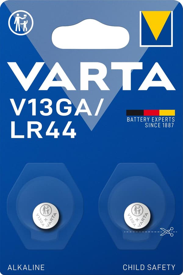 Varta - V13GA / LR44 - Batteri - 2 stk